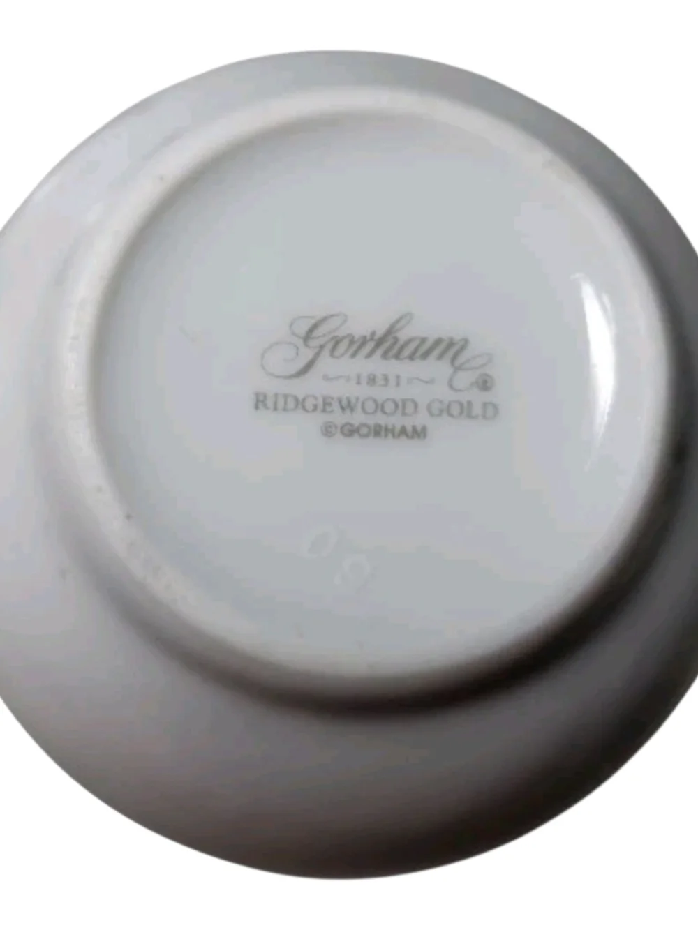 Gorham porcelain sugar